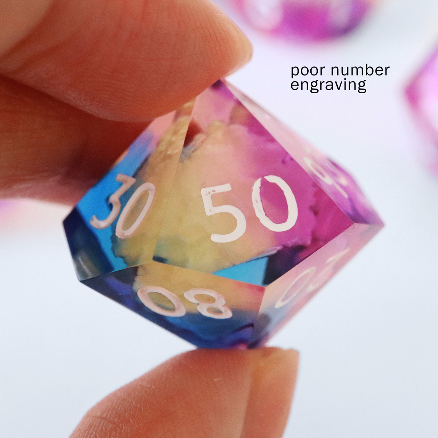 Critical Role x Everything Dice B-GRADES - Air Ashari Dice Set