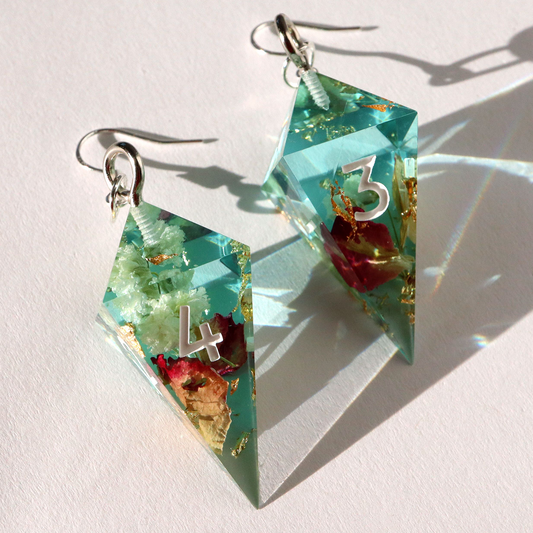 Crystal D4 Earring - Victorian Tearoom