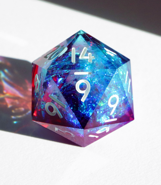 Bleeding Sapphires - Single D20