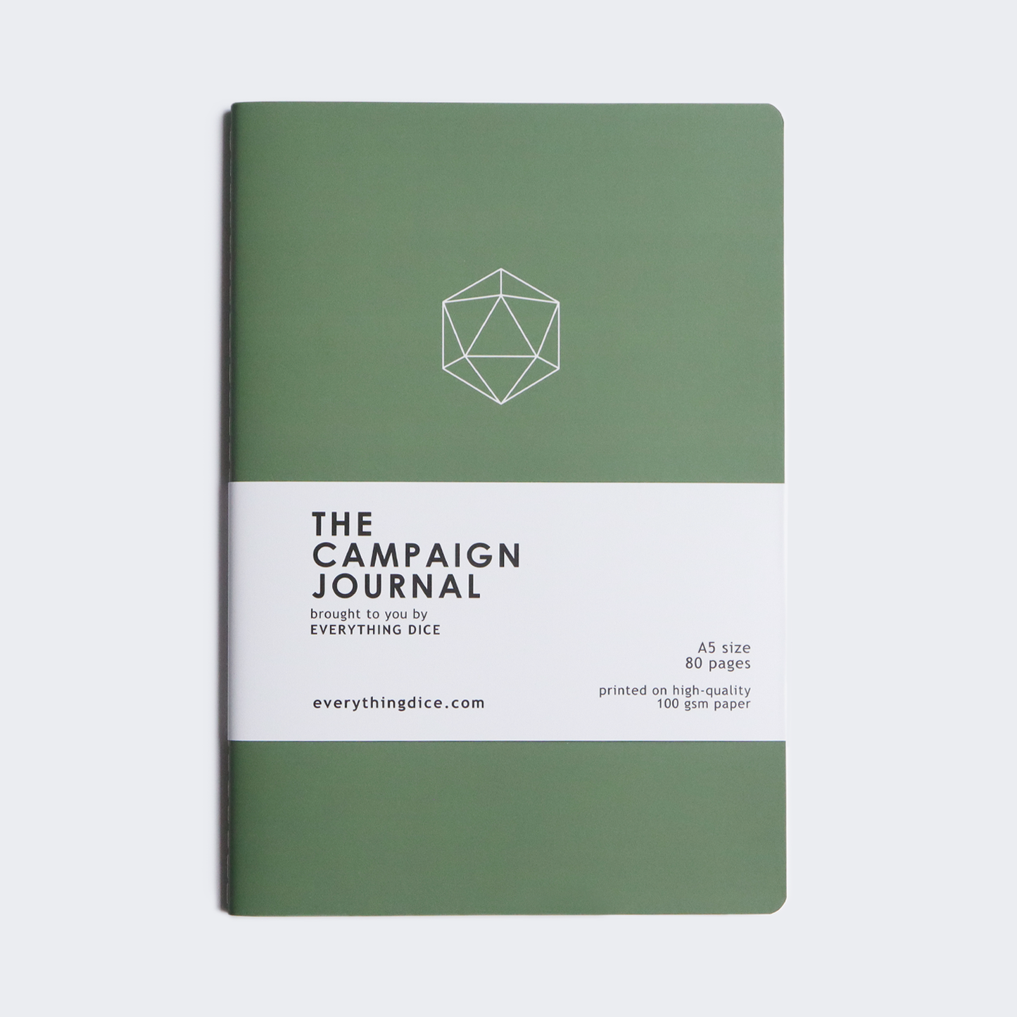 NEW COLORS! The Campaign Journal for DnD 5e - A5 Softcover Notebook