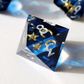 Etoile Royale - handmade sharp edge 7 piece dice set