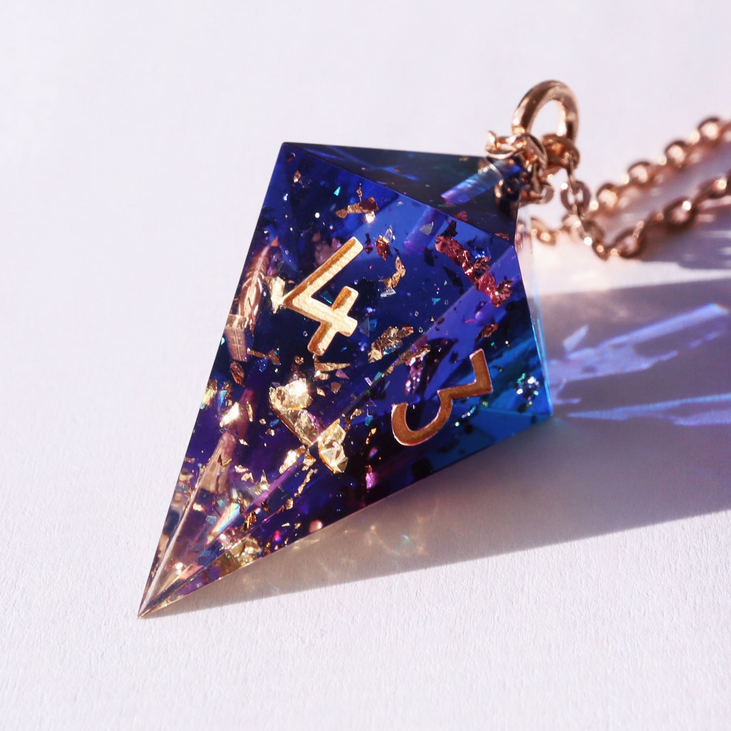 Crystal D4 Necklace - Sorcerer Ascendant