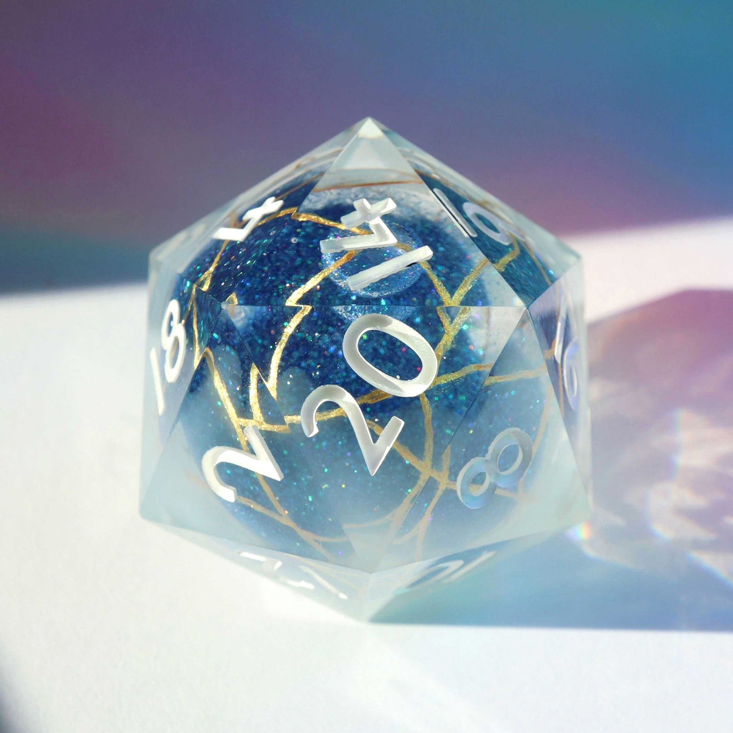 Kintsugi Liquid Core Chonk D20