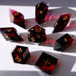 Ruby 8 pc Crystal Set