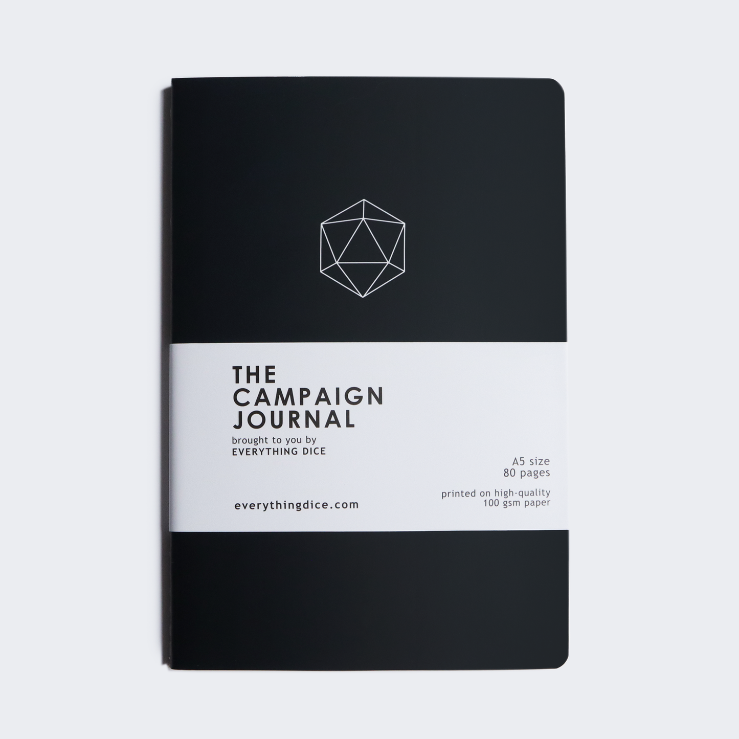 NEW COLORS! The Campaign Journal for DnD 5e - A5 Softcover Notebook