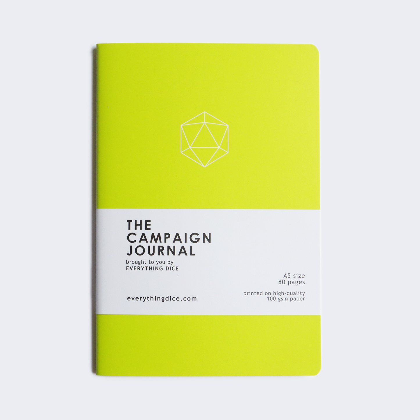 NEW COLORS! The Campaign Journal for DnD 5e - A5 Softcover Notebook